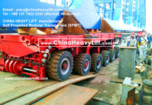 Chinaheavylift manufacture Self Propelled Modular Transporters (Scheuerle SPMT), www.chinaheavylift.com